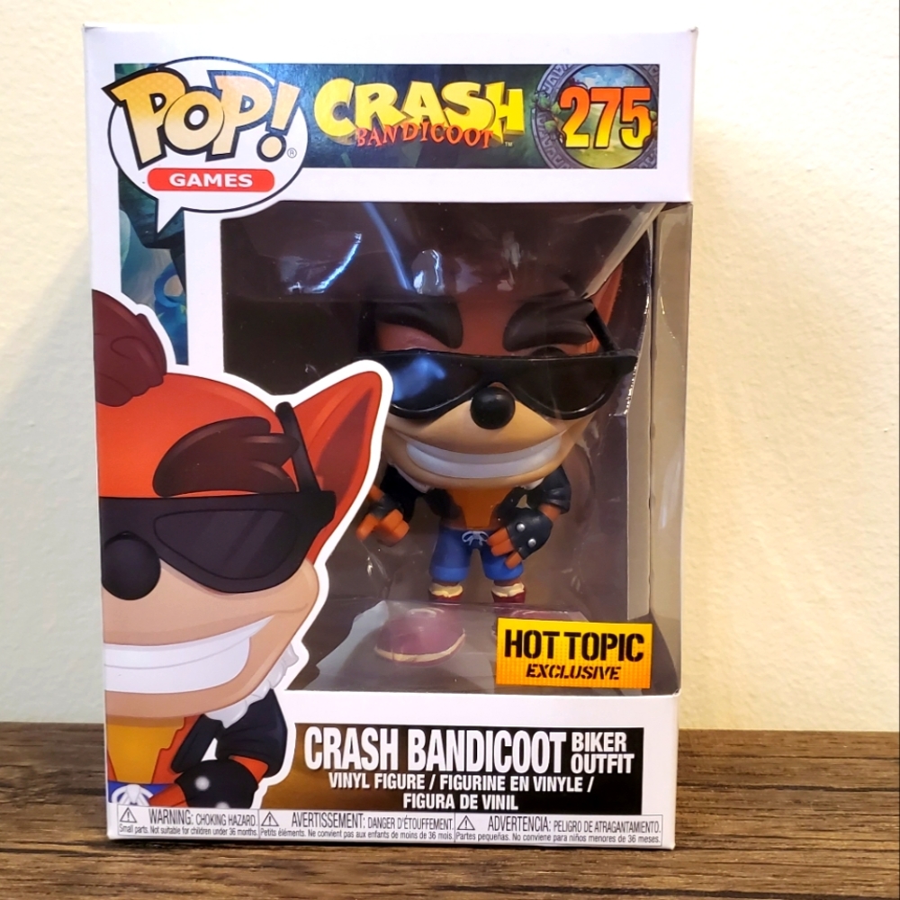 Crash Bandicoot Biker Outfit
